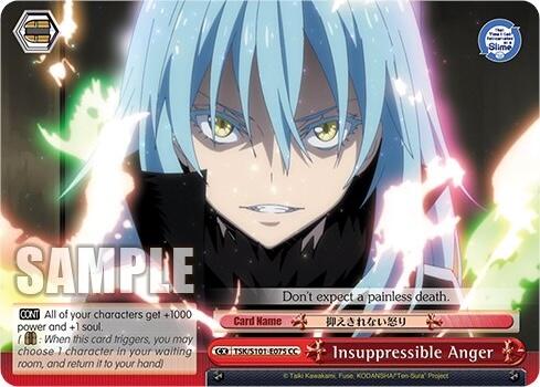 Image of Insuppressible Anger [That Time I Got Reincarnated as a Slime Vol.3]