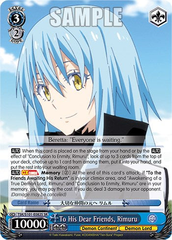 Image of To His Dear Friends, Rimuru [That Time I Got Reincarnated as a Slime Vol.3]