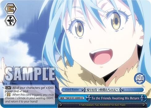 Image of To the Friends Awaiting His Return [That Time I Got Reincarnated as a Slime Vol.3]