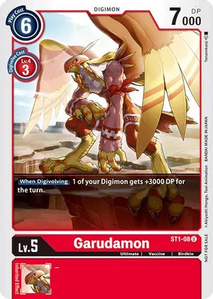 Image of Garudamon [ST1-08] [Promotional Cards]