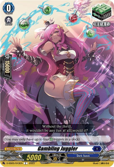 Image of Gambling Juggler (D-SS05/043EN) [Festival Booster 2023]