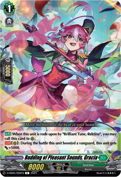 Image of Budding of Pleasant Sounds, Gracia (D-SS05/056EN) [Festival Booster 2023]