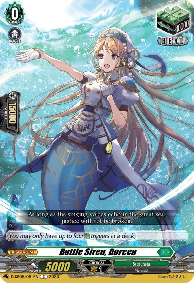 Image of Battle Siren, Dorcea (D-SS05/061EN) [Festival Booster 2023]