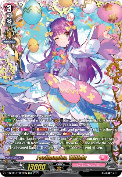 Image of Festimagica, Wilista (D-SS05/FFR09EN) [Festival Booster 2023]