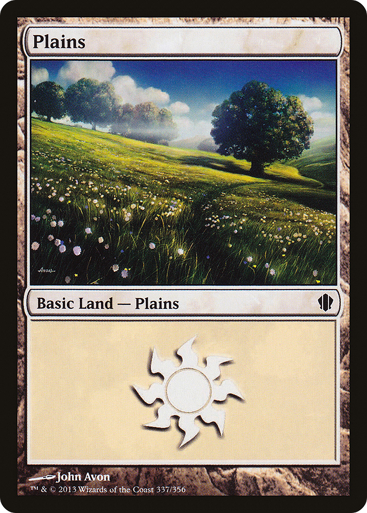 Image of Plains (337) [Commander 2013]