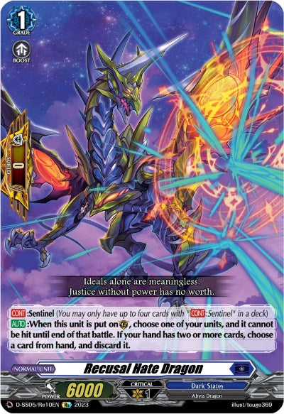 Image of Recusal Hate Dragon (D-SS05/Re10EN) [Festival Booster 2023]