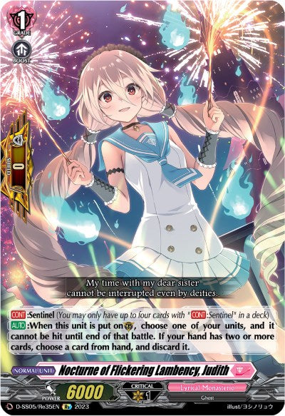 Image of Nocturne of Flickering Lambency, Judith (D-SS05/Re35EN) [Festival Booster 2023]