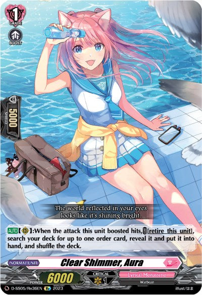 Image of Clear Shimmer, Aura (D-SS05/Re36EN) [Festival Booster 2023]