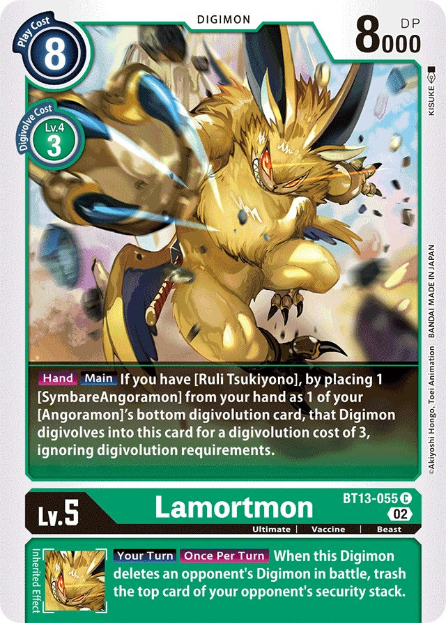 Image of Lamortmon [BT13-055] [Versus Royal Knights Booster]