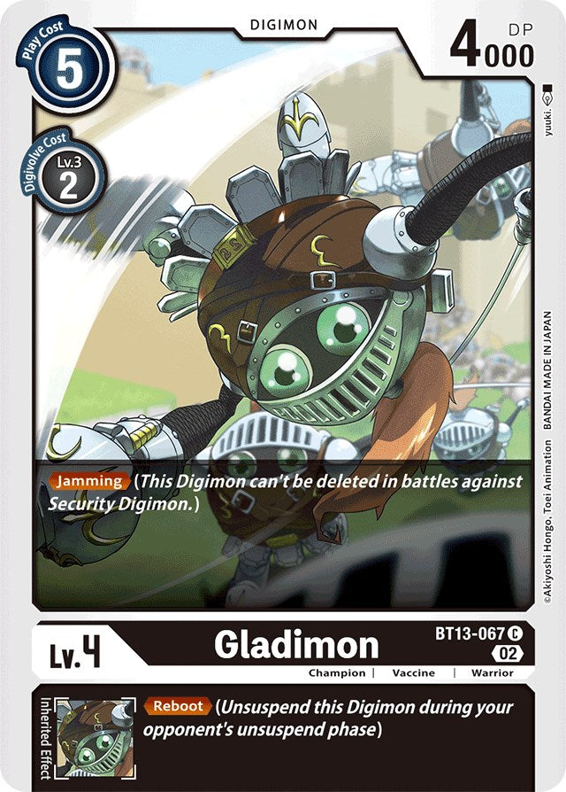Image of Gladimon [BT13-067] [Versus Royal Knights Booster]