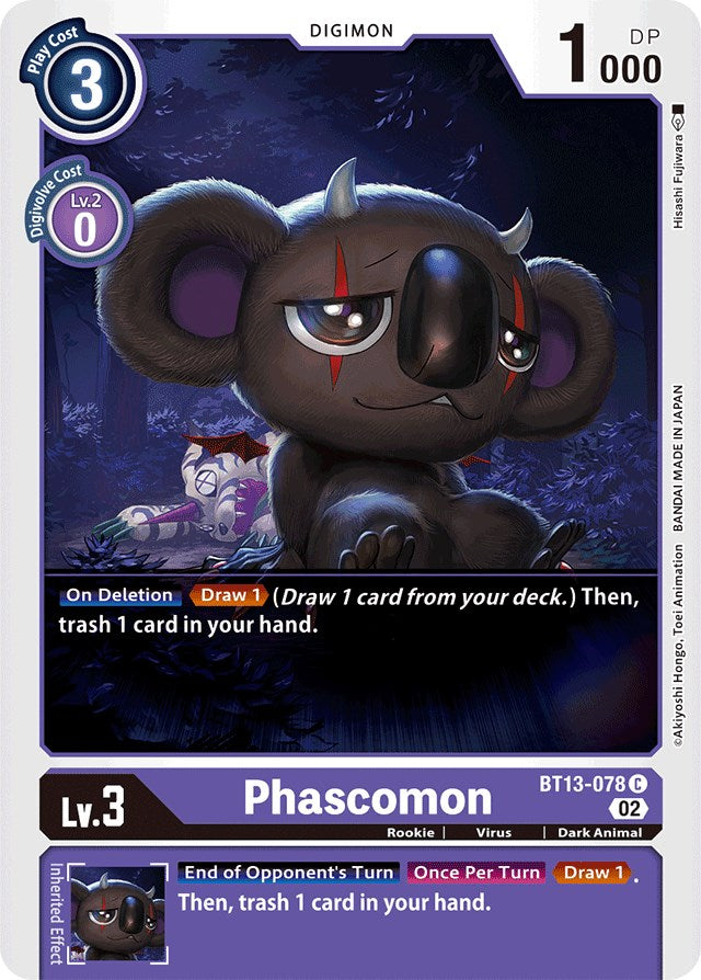 Image of Phascomon [BT13-078] [Versus Royal Knights Booster]