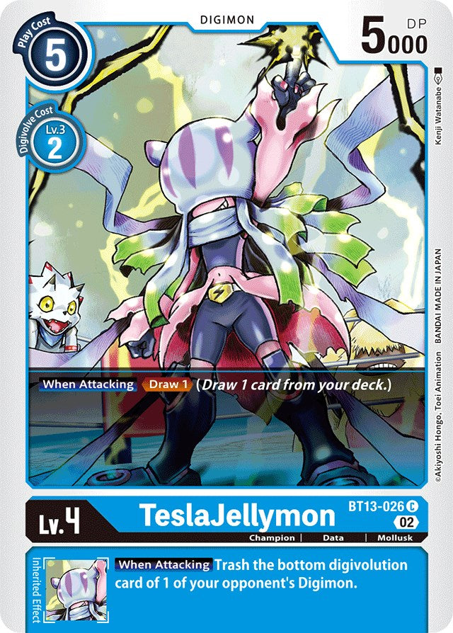 Image of TeslaJellymon [BT13-026] [Versus Royal Knights Booster]