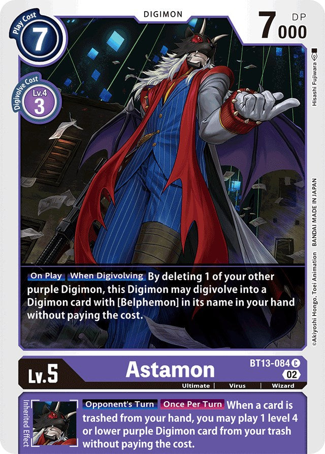 Image of Astamon [BT13-084] [Versus Royal Knights Booster]