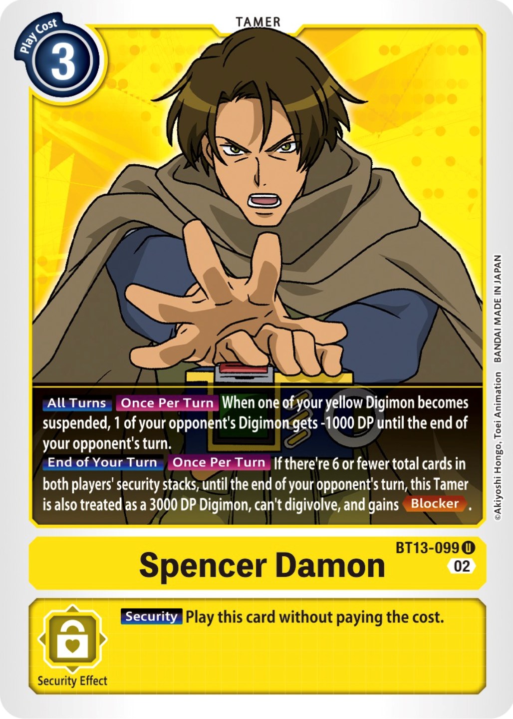 Image of Spencer Damon [BT13-099] [Versus Royal Knights Booster]