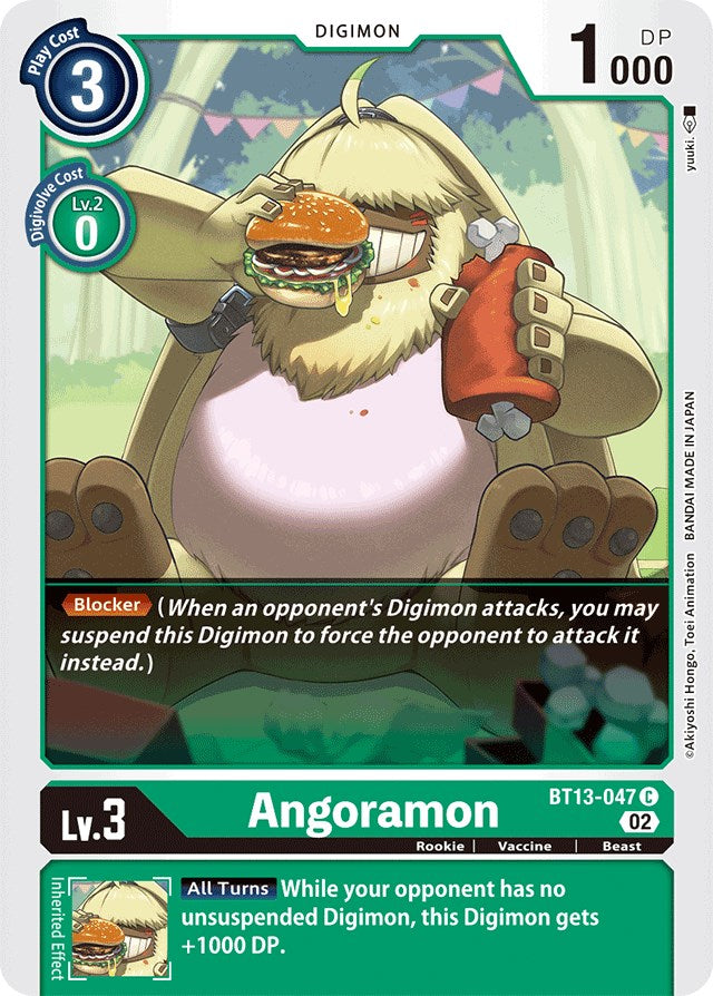 Image of Angoramon [BT13-047] [Versus Royal Knights Booster]