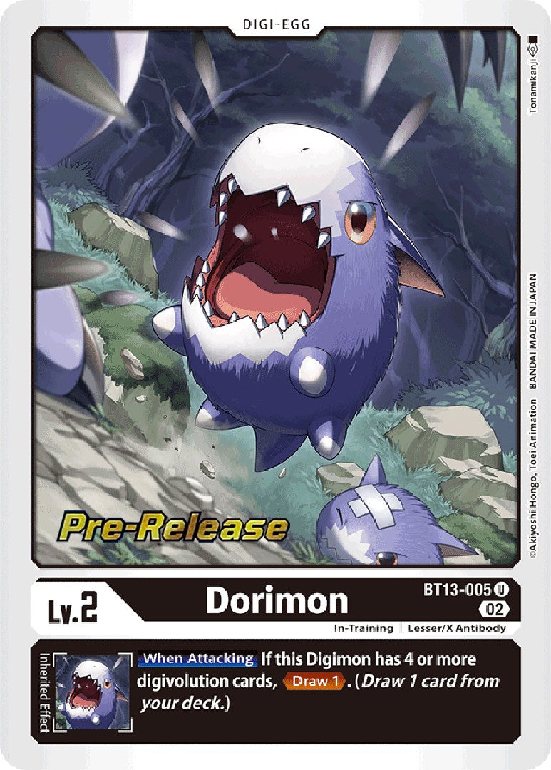 Image of Dorimon [BT13-005] [Versus Royal Knights Booster Pre-Release Cards]