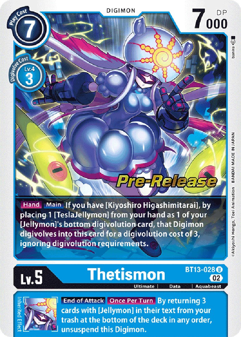 Image of Thetismon [BT13-028] [Versus Royal Knights Booster Pre-Release Cards]