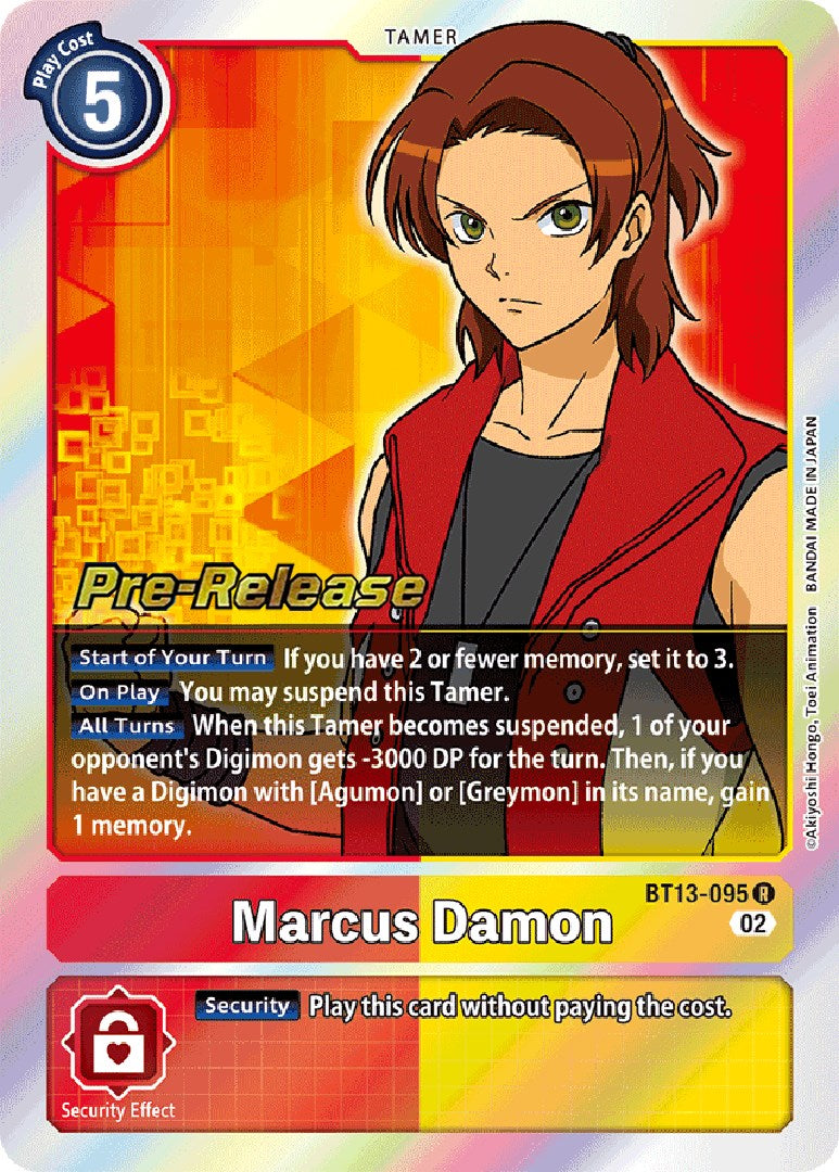Image of Marcus Damon [BT13-095] [Versus Royal Knights Booster Pre-Release Cards]