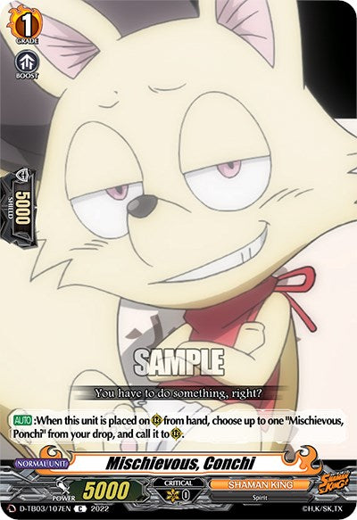 Image of Mischievous, Conchi (D-TB03/107EN) [Shaman King]