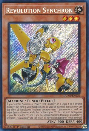 Image of Revolution Synchron [DUNE-EN002] Secret Rare