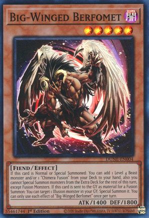 Image of Big-Winged Berfomet [DUNE-EN004] Super Rare