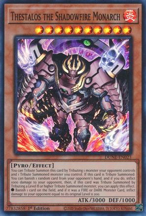 Image of Thestalos the Shadowfire Monarch [DUNE-EN023] Super Rare