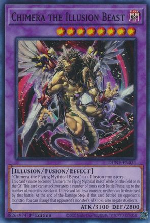 Image of Chimera the Illusion Beast [DUNE-EN034] Super Rare