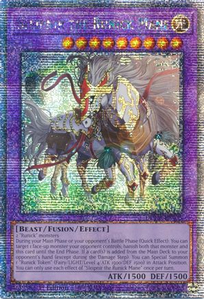 Image of Sleipnir the Runick Mane [DUNE-EN035] Quarter Century Secret Rare