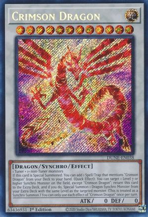 Image of Crimson Dragon [DUNE-EN038] Secret Rare