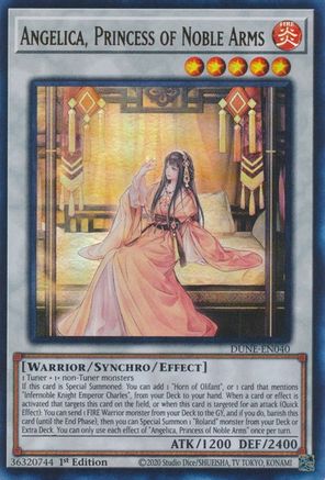 Image of Angelica, Princess of Noble Arms [DUNE-EN040] Ultra Rare