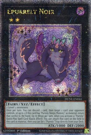 Image of Epurrely Noir [DUNE-EN044] Quarter Century Secret Rare