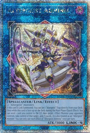Image of Altergeist Adminia [DUNE-EN047] Quarter Century Secret Rare