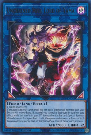 Image of Unchained Soul Lord of Yama [DUNE-EN049] Ultra Rare