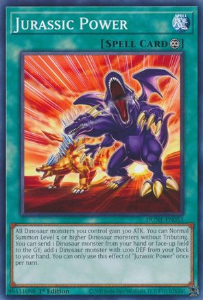 Image of Jurassic Power [DUNE-EN053] Common