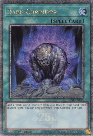 Image of Dark Corridor [DUNE-EN059] Quarter Century Secret Rare