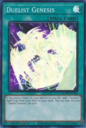 Image of Duelist Genesis [DUNE-EN062] Super Rare