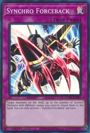 Image of Synchro Forceback [DUNE-EN085] Super Rare