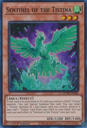 Image of Sentinel of the Tistina [DUNE-EN086] Super Rare