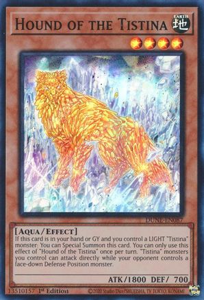 Image of Hound of the Tistina [DUNE-EN087] Super Rare