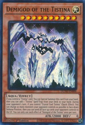 Image of Demigod of the Tistina [DUNE-EN088] Ultra Rare