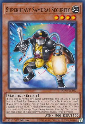 Image of Superheavy Samurai Security [DUNE-EN097] Common