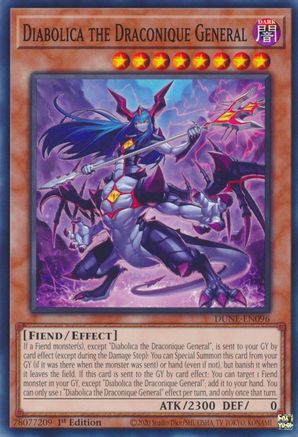 Image of Diabolica the Draconique General [DUNE-EN096] Common