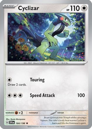 Image of Cyclizar (164/198) (Theme Deck Exclusive) [Scarlet & Violet: Base Set]