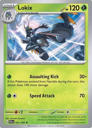 Image of Lokix (021/193) (Theme Deck Exclusive) [Scarlet & Violet: Paldea Evolved]