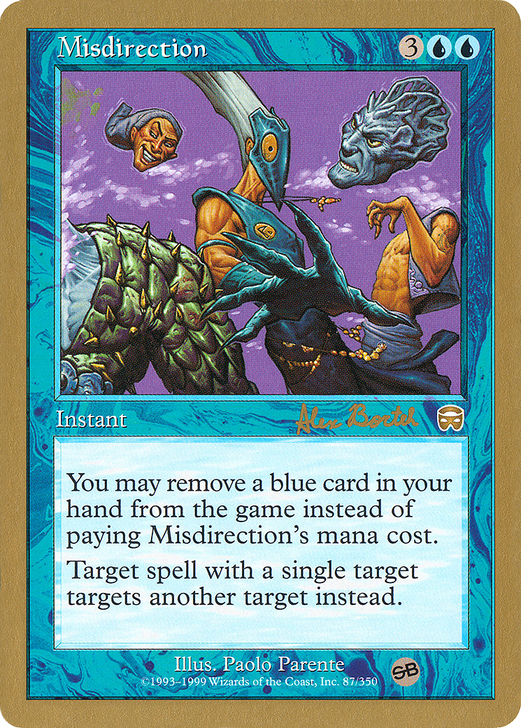 Image of Misdirection (Alex Borteh) (SB) [World Championship Decks 2001]