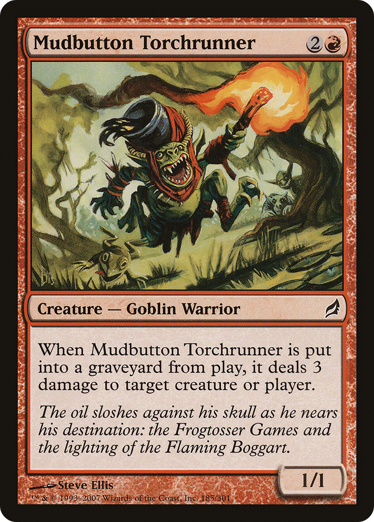 Image of Mudbutton Torchrunner [Lorwyn]