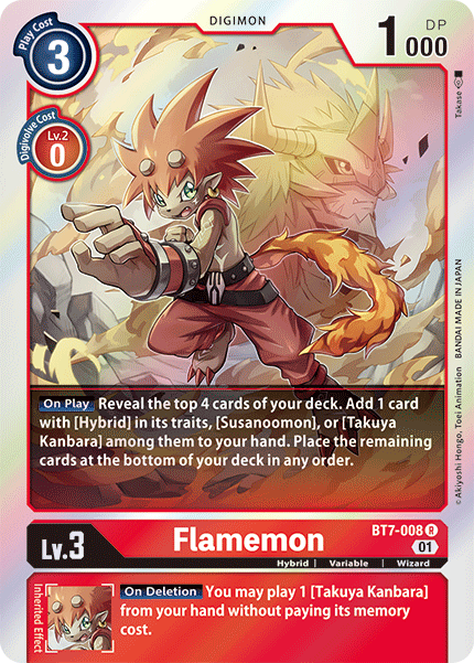 Image of Flamemon [BT7-008] [Next Adventure]