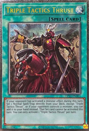 Image of Triple Tactics Thrust [OP22-EN003] Ultimate Rare