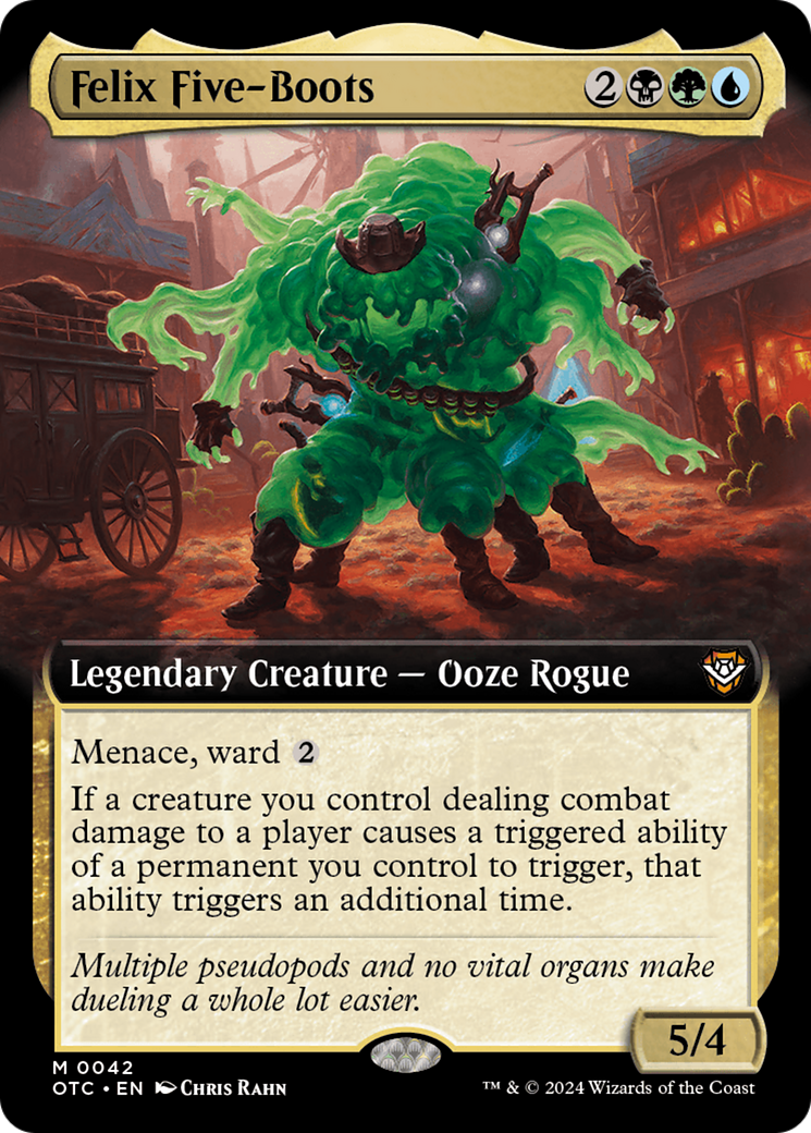 Image of Felix Five-Boots (Extended Art) [Outlaws of Thunder Junction Commander]