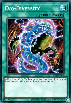 Image of Evo-Diversity [OP22-EN007] Super Rare